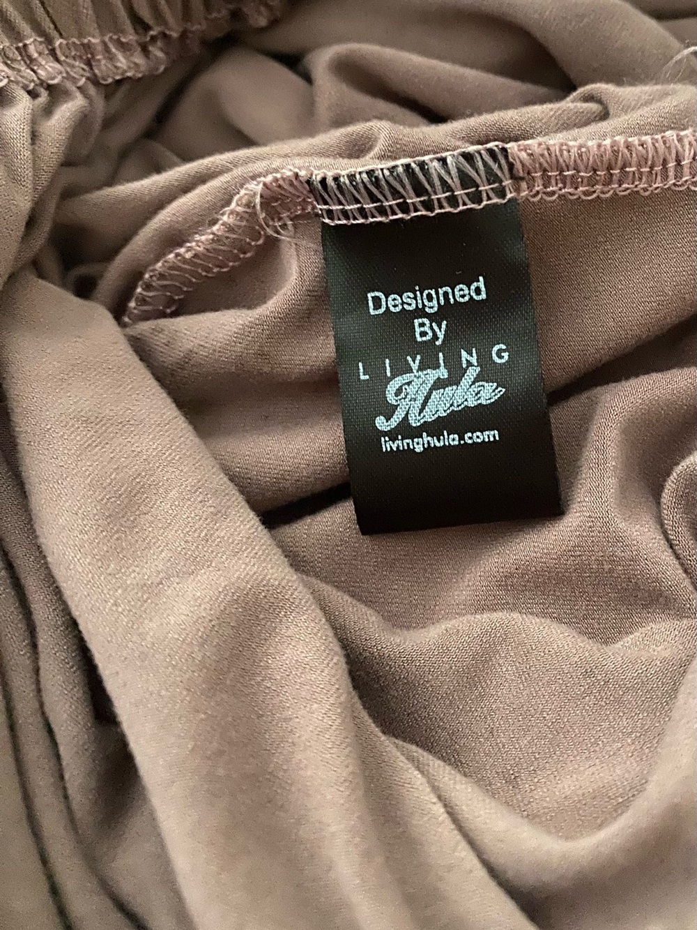 Living Hula maxi dress - Mauve Brown - Picture 7 of 9